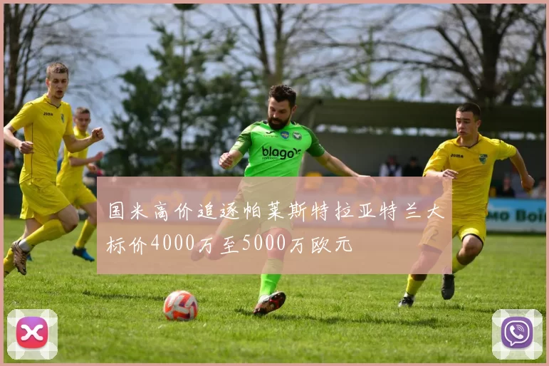国米高价追逐帕莱斯特拉亚特兰大标价4000万至5000万欧元