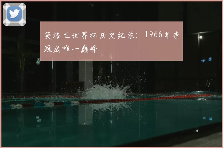 英格兰世界杯历史纪录:1966年夺冠成唯一巅峰