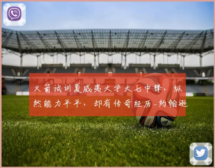 火箭试训夏威夷大学大七中锋,纵然能力平平,却有传奇经历_约翰逊_赛季_1