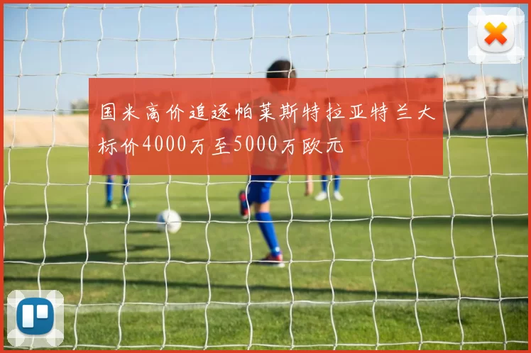 国米高价追逐帕莱斯特拉亚特兰大标价4000万至5000万欧元